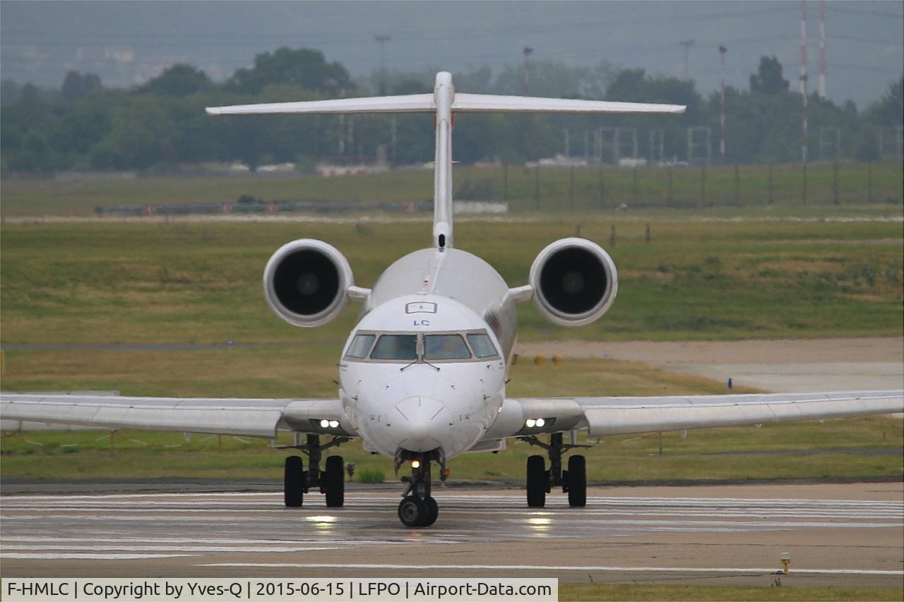 F-HMLC, 2010 Bombardier CRJ-1000EL NG (CL-600-2E25) C/N 19006, Bombardier CRJ-1000, Lining up prior take off rwy 08, Paris-Orly airport (LFPO-ORY)