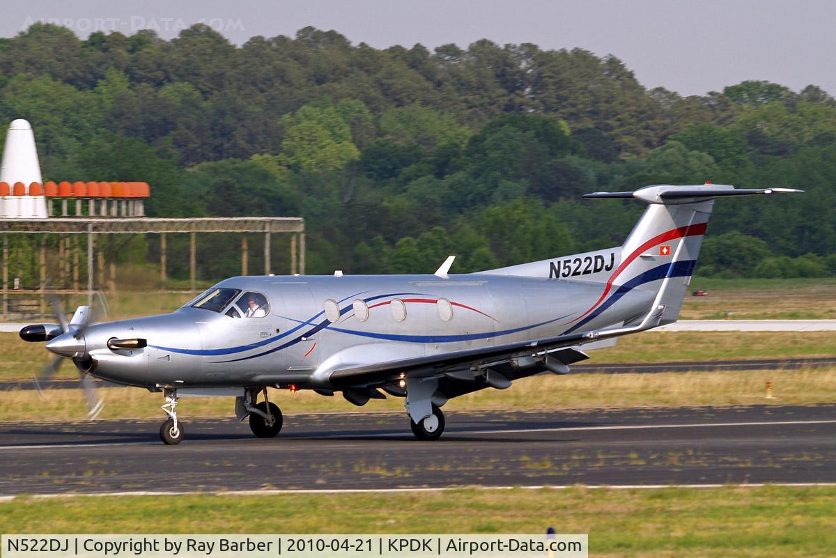 N522DJ, 2004 Pilatus PC-12/45 C/N 539, Pilatus PC-12/45 [539] Atlanta-Dekalb Peachtree~N 21/04/2010