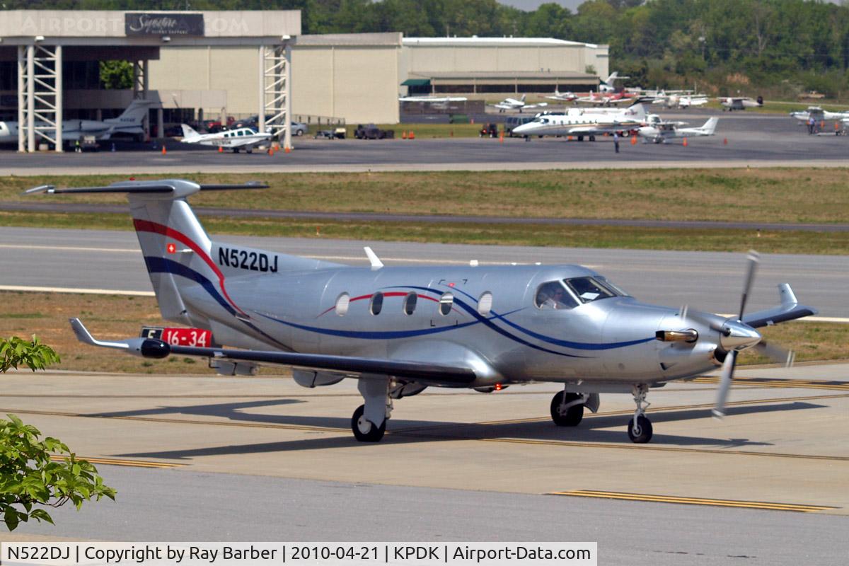 N522DJ, 2004 Pilatus PC-12/45 C/N 539, Pilatus PC-12/45 [539] Atlanta-Dekalb Peachtree~N 21/04/2010