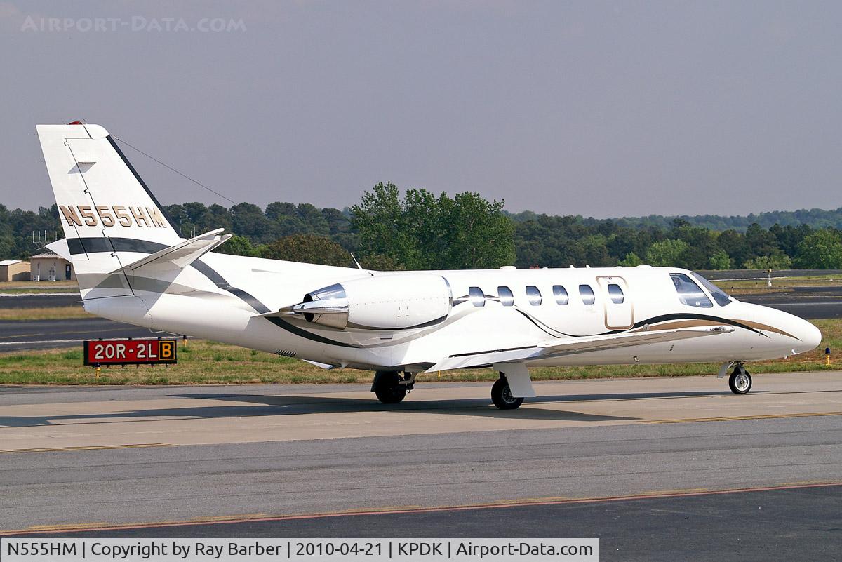 N555HM, 2000 Cessna 550 Citation Bravo C/N 550-0950, Cessna Citation Bravo [550-0950] Atlanta-Dekalb Peachtree~N 21/04/2010