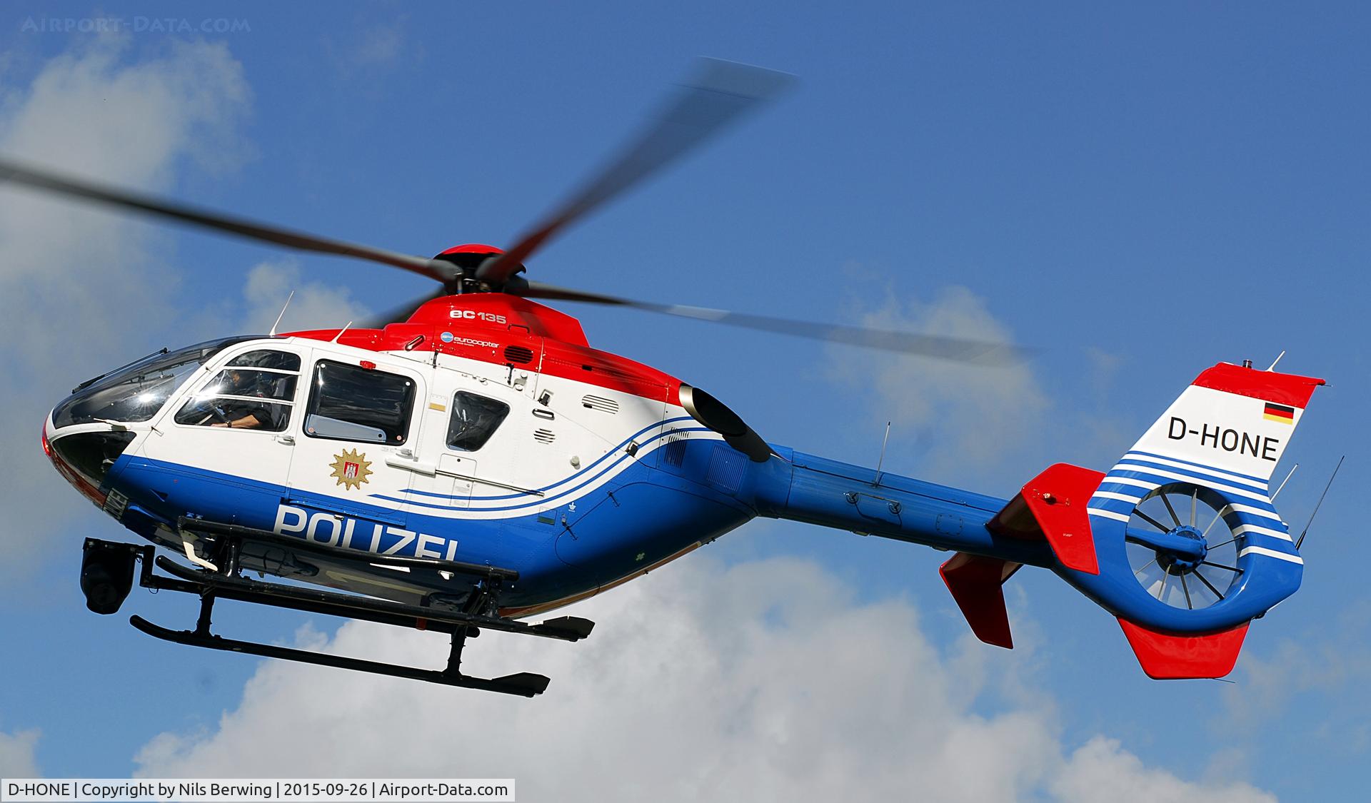 D-HONE, Eurocopter EC-135P-2 C/N 0338, Libelle 1 Federal Police Hamburg