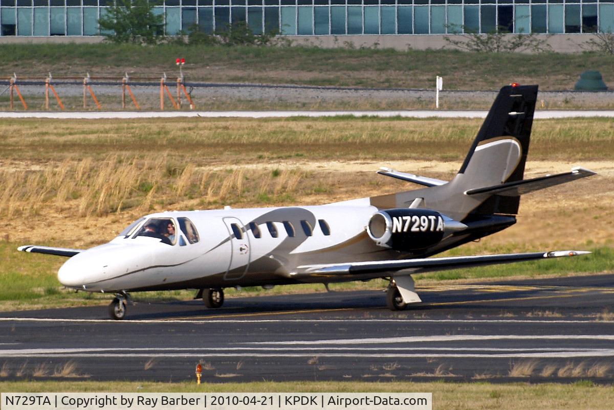 N729TA, 1983 Cessna 550 Citation II C/N 550-0483, Cessna Citation II [550-0483] Atlanta-Dekalb Peachtree~N 21/04/2010