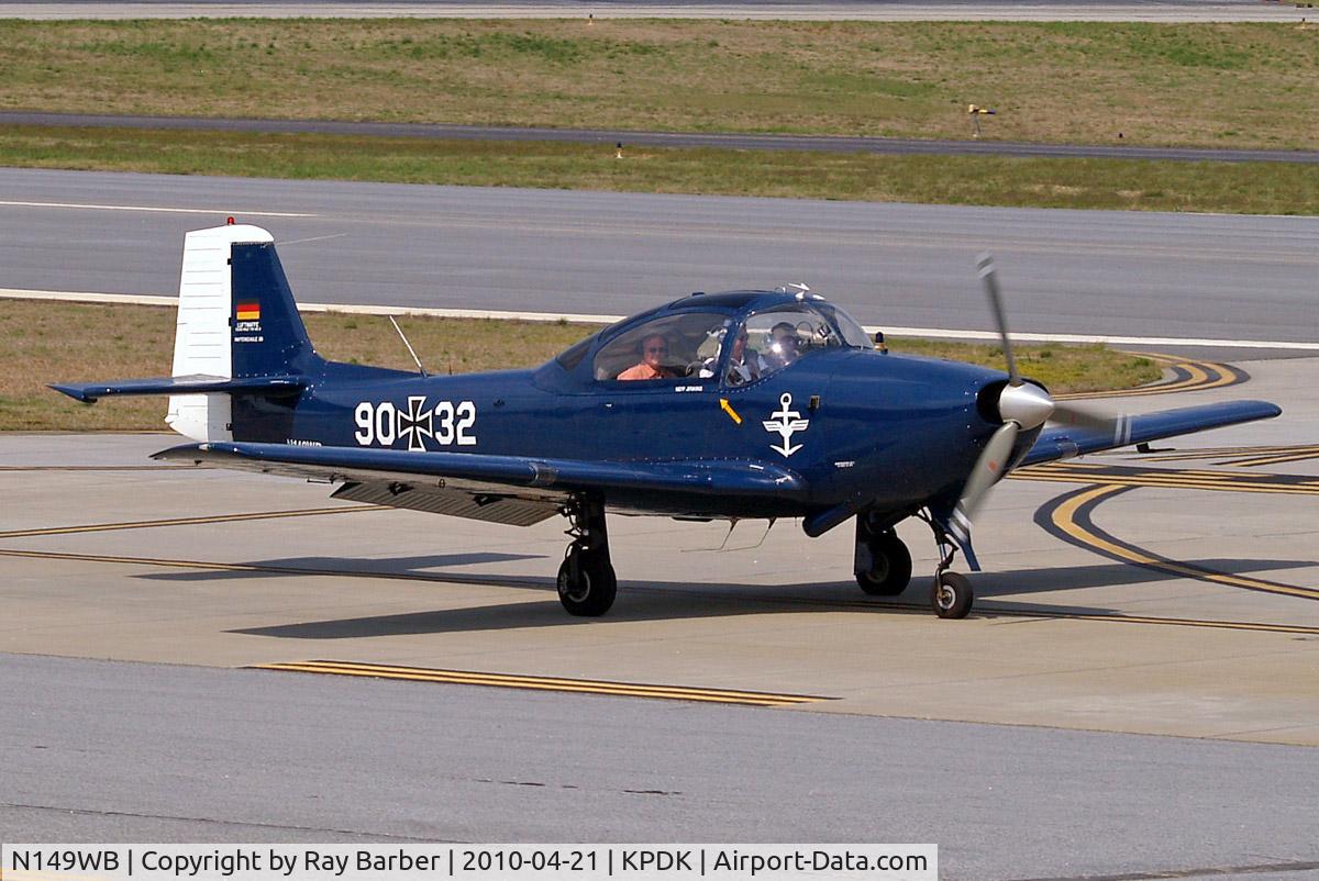 N149WB, 1959 Piaggio P-149D C/N 046, Piaggio FWP-149D [046] Atlanta-Dekalb Peachtree~N 21/04/2010