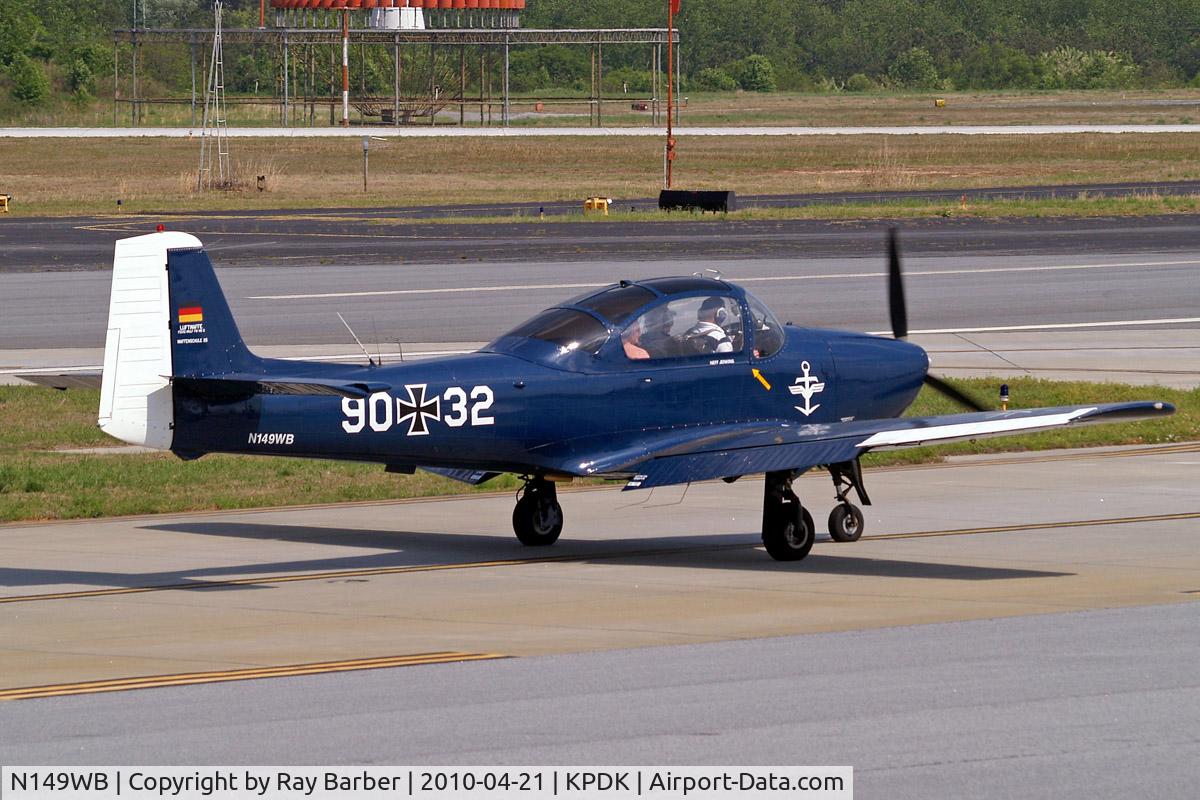 N149WB, 1959 Piaggio P-149D C/N 046, Piaggio FWP-149D [046] Atlanta-Dekalb Peachtree~N 21/04/2010
