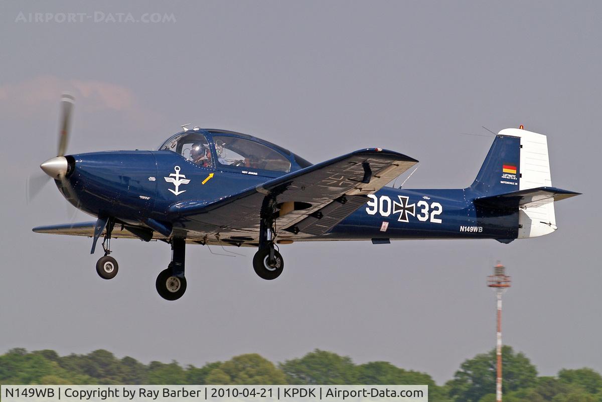 N149WB, 1959 Piaggio P-149D C/N 046, Piaggio FWP-149D [046] Atlanta-Dekalb Peachtree~N 21/04/2010