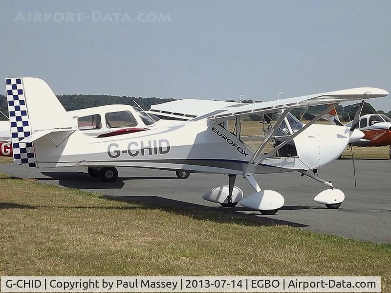G-CHID, 2012 Aeropro Eurofox 912(1) C/N BMAA/HB/621, @ Halfpenny Green.