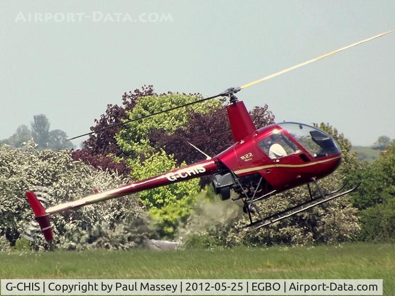 G-CHIS, 1991 Robinson R22 Beta C/N 1740, Owned by Staffordshire Helicopters Training Ltd.