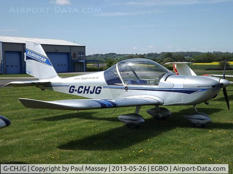 G-CHJG, 2012 Cosmik EV-97 TeamEurostar UK C/N 3938, @ Halfpenny Green. 40's Weekend Fly-In.