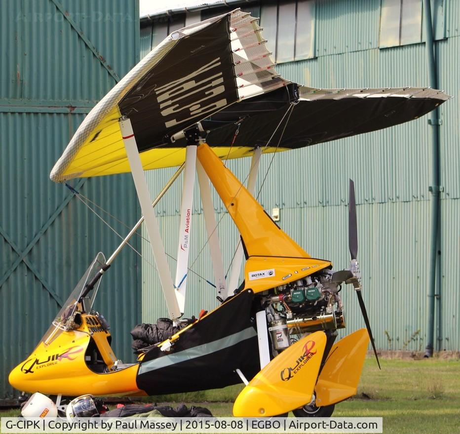 G-CIPK, 2015 P&M Aviation Quik R C/N 8725, @ Halfpenny Green