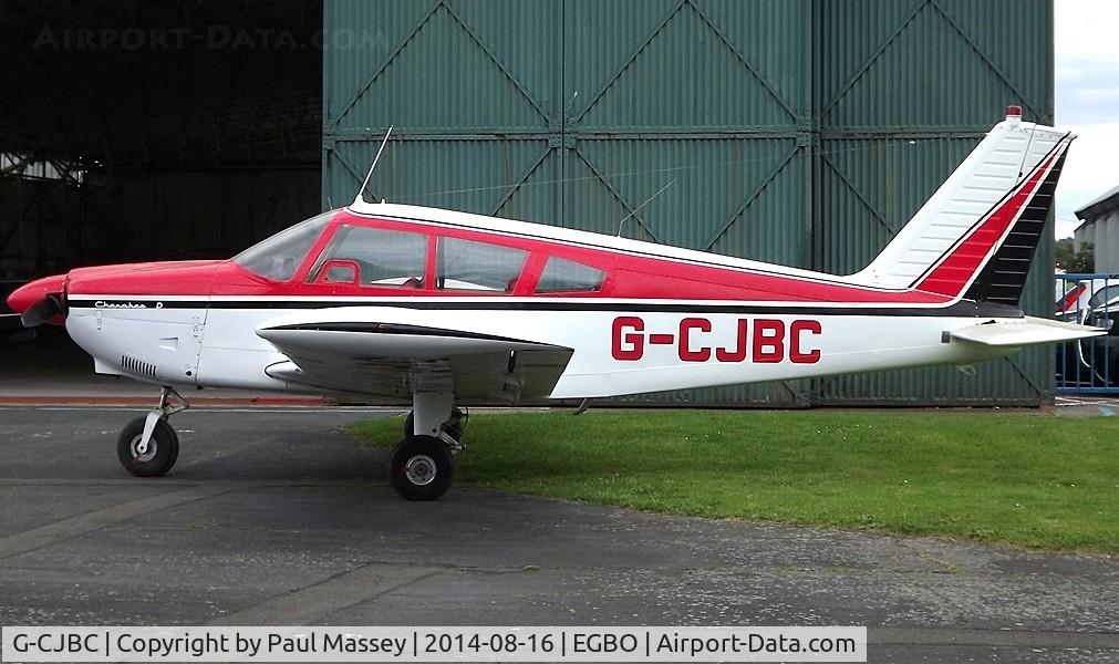 G-CJBC, 1969 Piper PA-28-180 Cherokee C/N 28-5470, Resident @ Halfpenny Green. EX:-OY-BDE