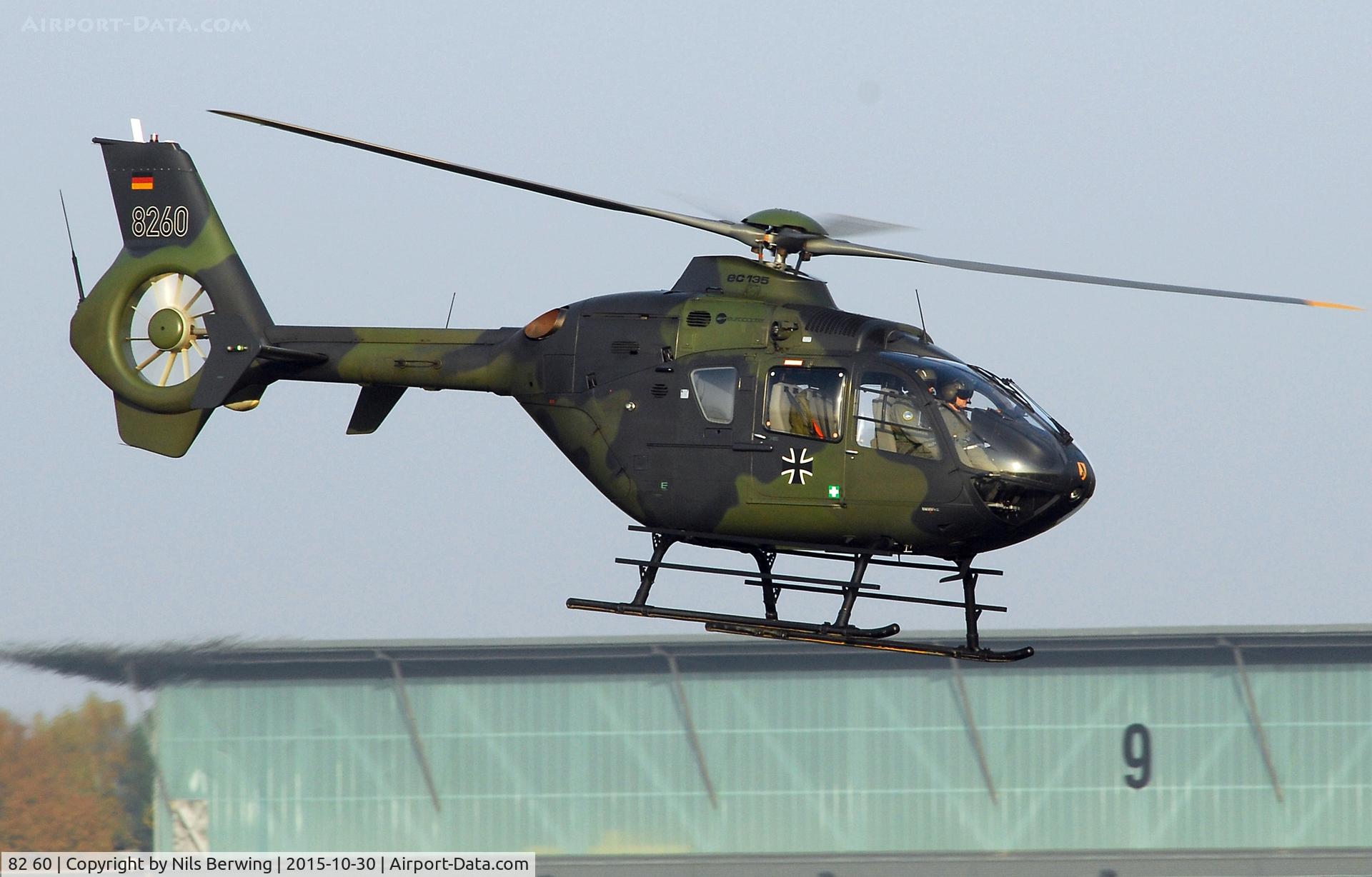 82 60, Eurocopter EC-135T-1 C/N 0111, airborn Bückeburg