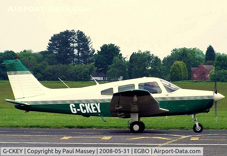G-CKEY, 1978 Piper PA-28-161 Cherokee Warrior II C/N 28-7916061, Resident when photographed.