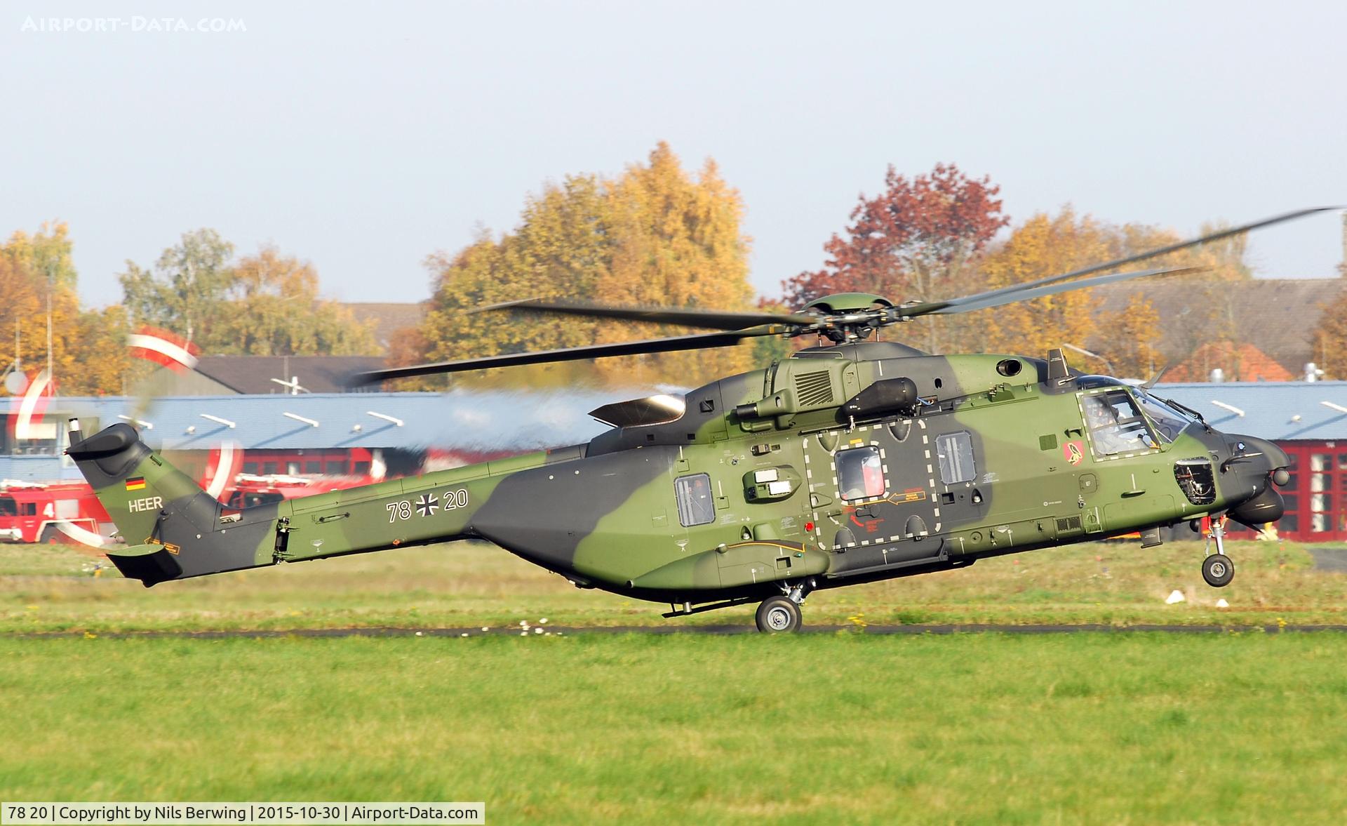 78 20, NHI NH-90 TTH Caiman C/N 1052/TGEA20, Bückeburg training