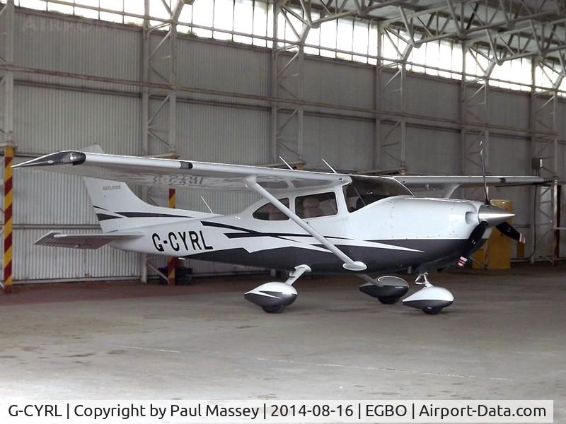G-CYRL, 2011 Cessna 182T Skylane C/N 18282295, Resident @ Halfpenny Green. EX:-N9174B
