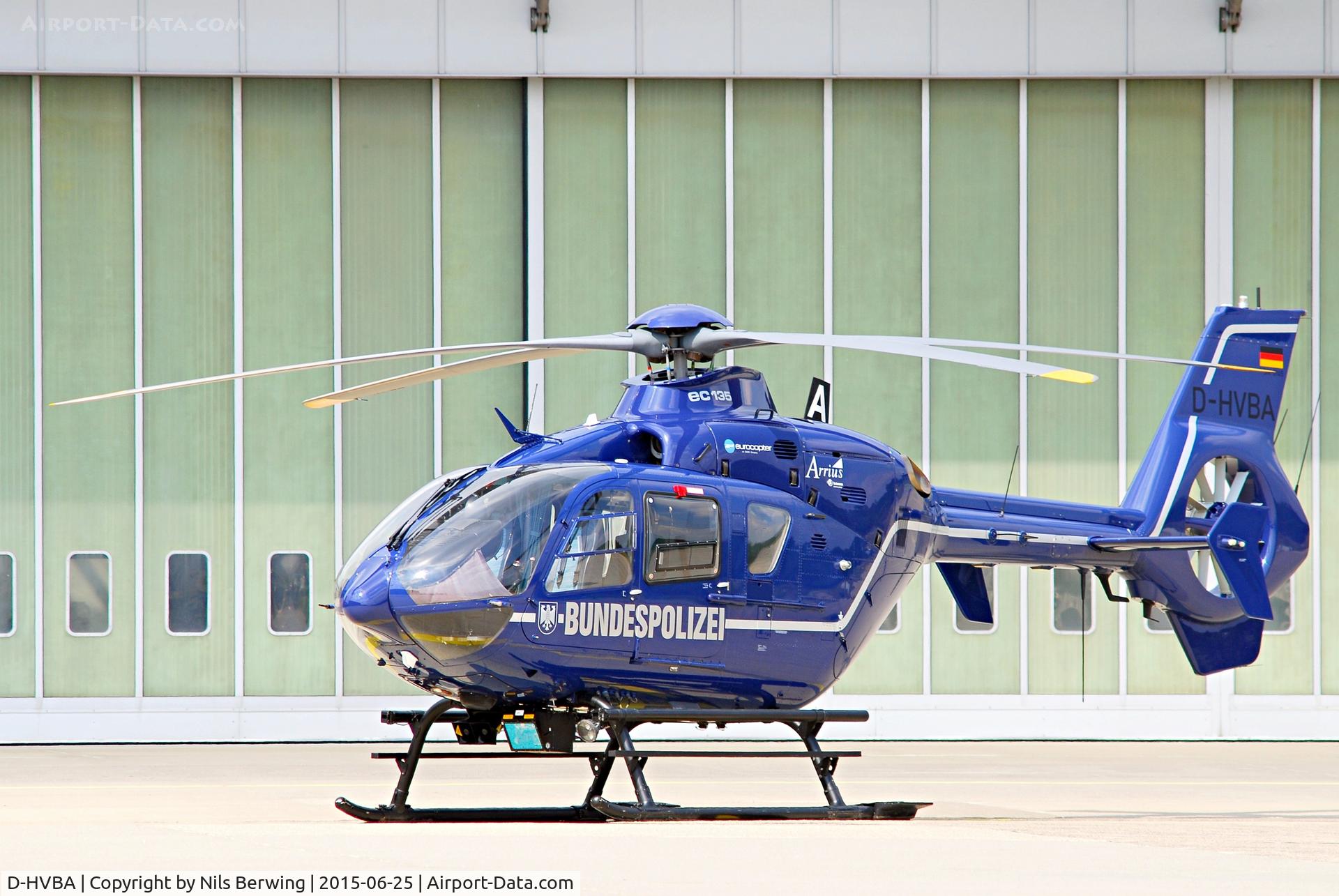 D-HVBA, 2000 Eurocopter EC-135T-2 C/N 0145, Bundespolizei (Federal Police)