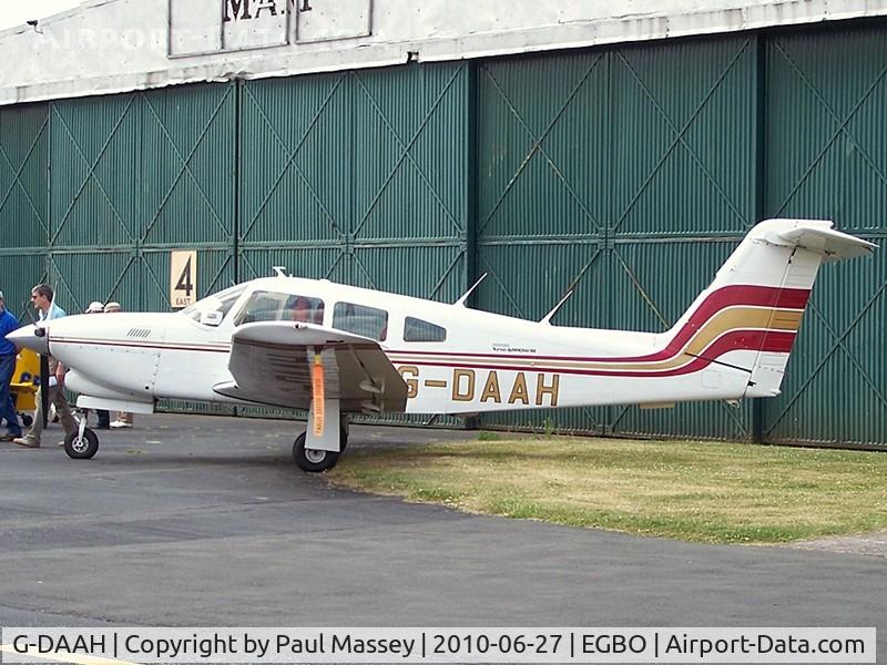 G-DAAH, 1979 Piper PA-28RT-201T Turbo Arrow IV C/N 28R-7931104, Resident @ Halfpenny Green.EX:-N3026U