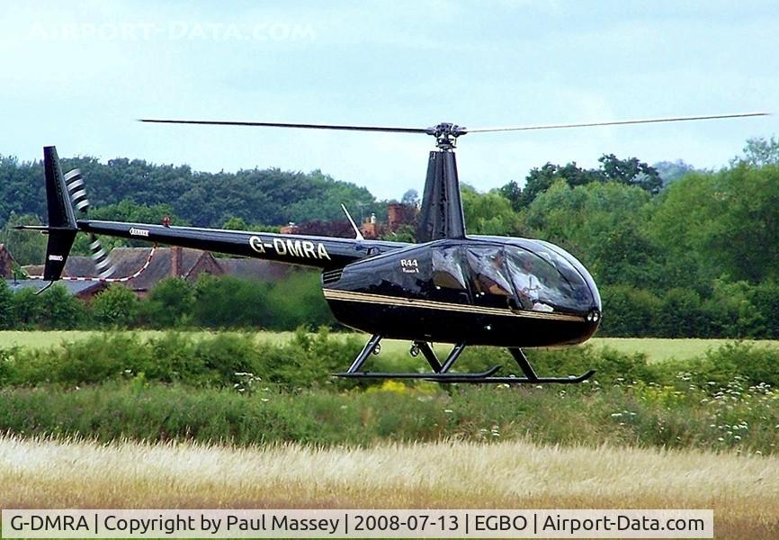 G-DMRA, 2007 Robinson R44 Raven II C/N 11802, @ Halfpenny Green.