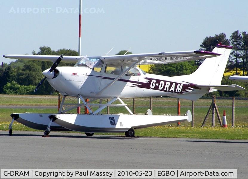 G-DRAM, 1968 Reims FR172F Reims Rocket C/N 0102, Visitor @ Halfpenny Green. EX:-OH-CNS