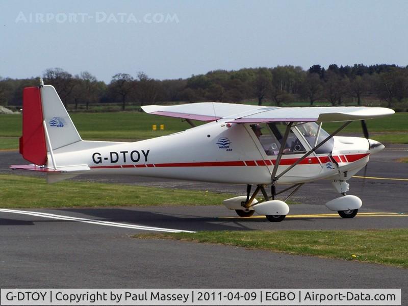 G-DTOY, 2003 Comco Ikarus C42 FB100 C/N 0309-6570, Visitor to Halfpenny Green.