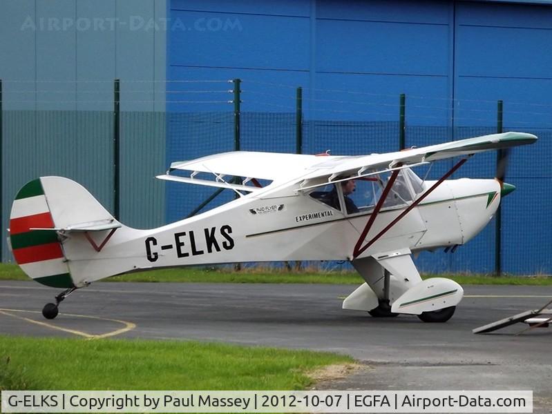 G-ELKS, 1998 Avid Flyer Mark IV C/N PFA 189-13109, Uses Aberporth but is based off Airfield.