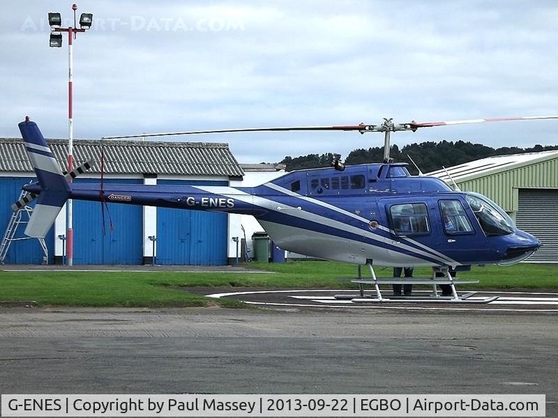 G-ENES, 2006 Bell 206B-3 Jet Ranger III C/N 4601, @ Halfpenny Green Airfield.EX:-C-FFQR.