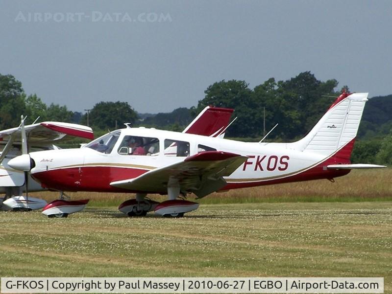 G-FKOS, 1977 Piper PA-28-181 Cherokee Archer II C/N 28-7790591, @the 100 years of flying @ Wolverhampton Airports Fly-In.