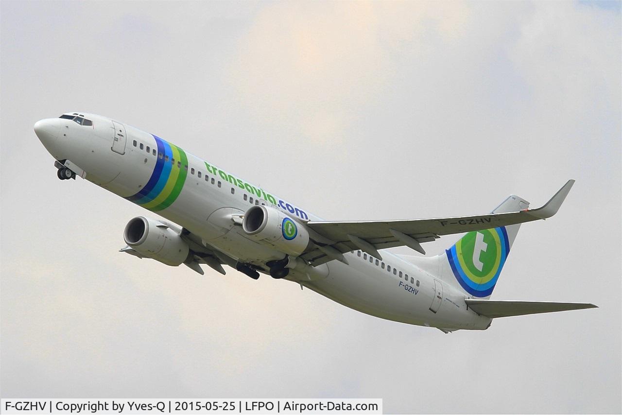 F-GZHV, 1998 Boeing 737-85H C/N 29444, Boeing 737-85H, Take off Rwy 24, Paris-Orly Airport (LFPO-ORY)