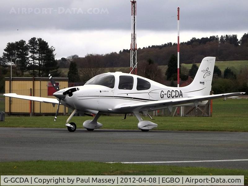 G-GCDA, 2008 Cirrus SR20 G3 GTS C/N 1962, Based when shot.EX:-N173PG.
