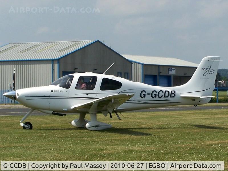 G-GCDB, 2009 Cirrus SR20 GTS C/N 1967, Based when shot. EX:-N193PG.