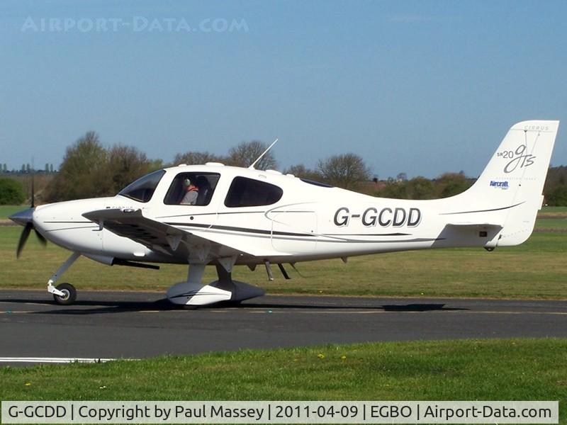 G-GCDD, 2008 Cirrus SR20 GTS G3 C/N 1972, Based when shot. EX:-M-YGTS.