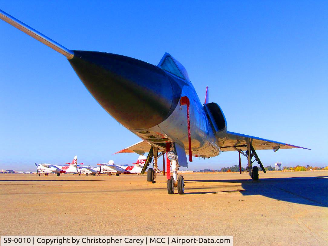 59-0010, 1959 Convair F-106A Delta Dart C/N 8-24-139, Aircraft nearing full restoration, 2005, at McClellan Air Park flightline  (former McClellan AFB).
