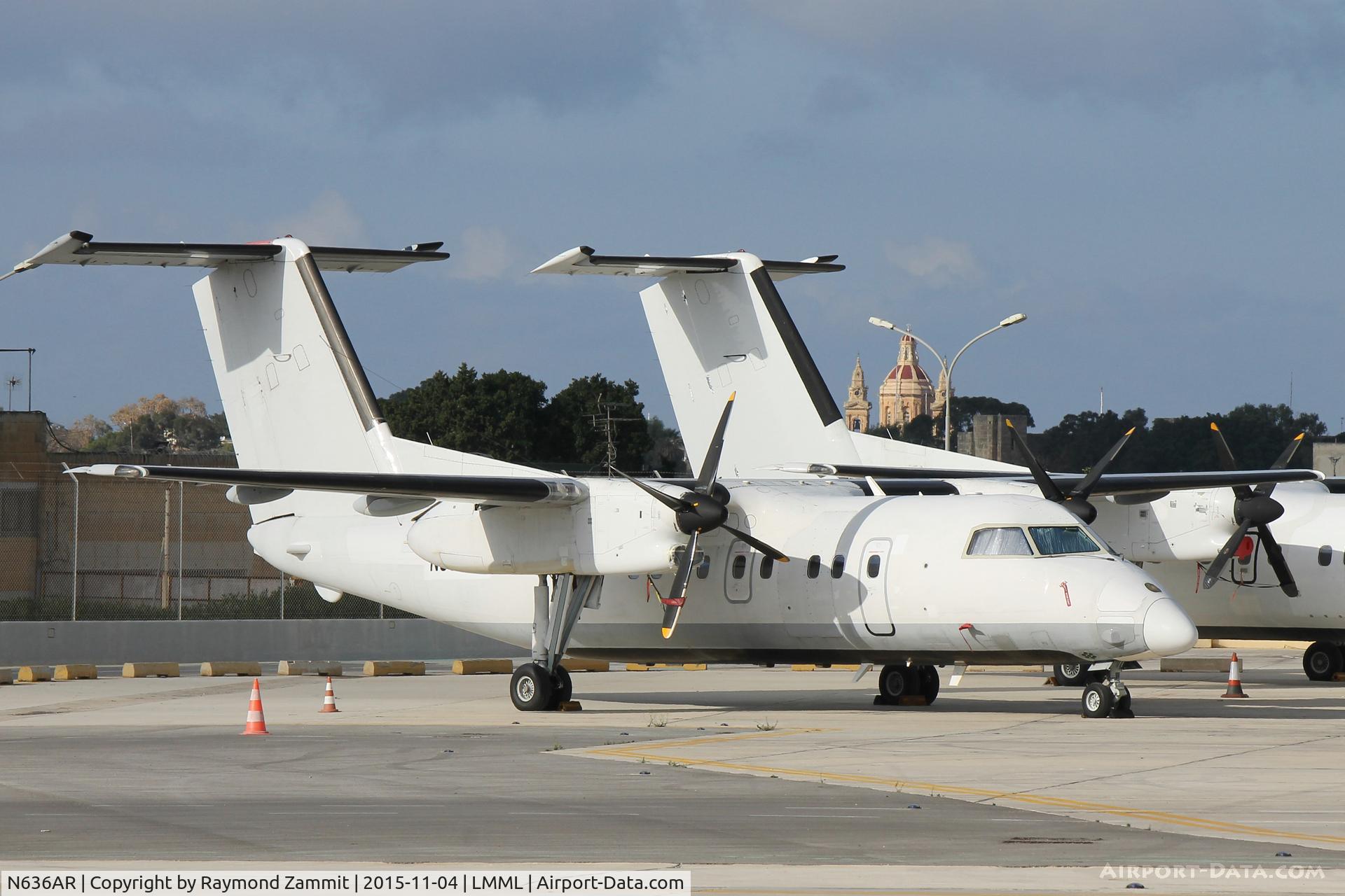 N636AR, 1987 De Havilland Canada DHC-8-103 Dash 8 C/N 086, De Havilland Canad DHC-8 N636AR EP Aviation