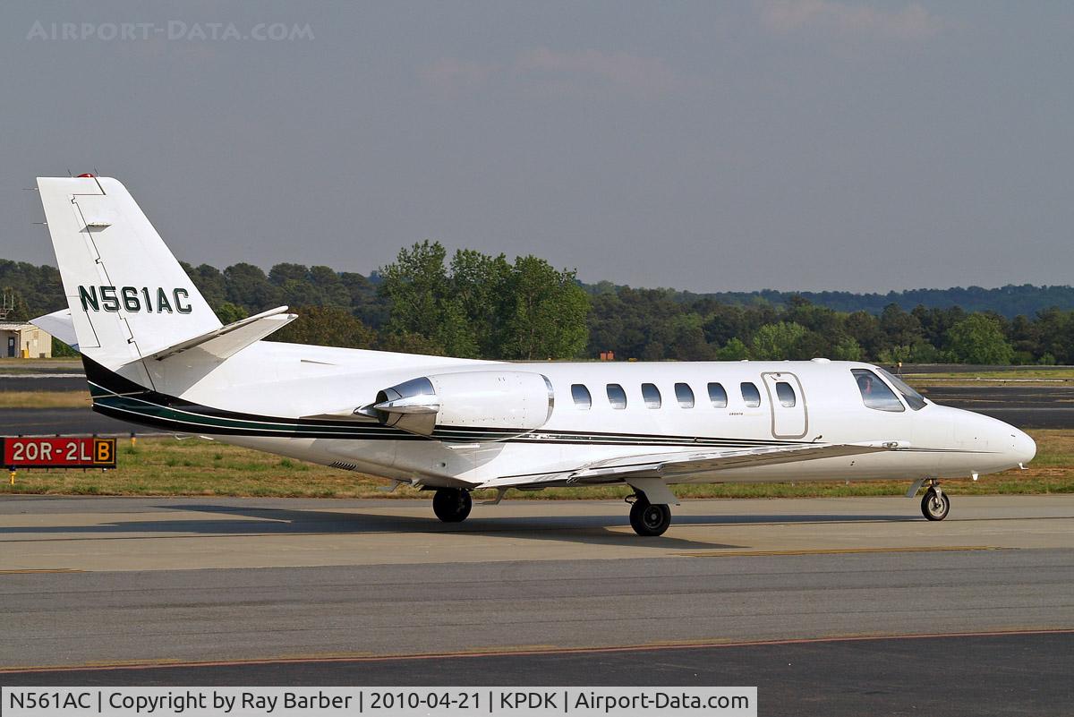 N561AC, Cessna 560 Citation V C/N 560-0218, Cessna Citation V (560-0218] Atlanta-Dekalb Peachtree~N 21/04/2010