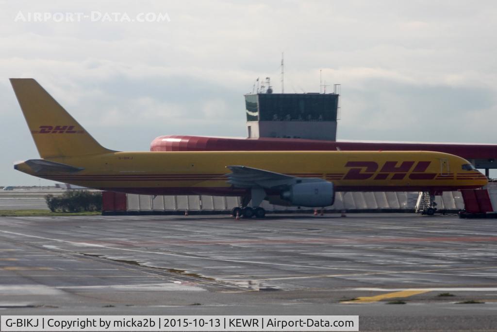 G-BIKJ, 1983 Boeing 757-236/SF C/N 22181, Parked