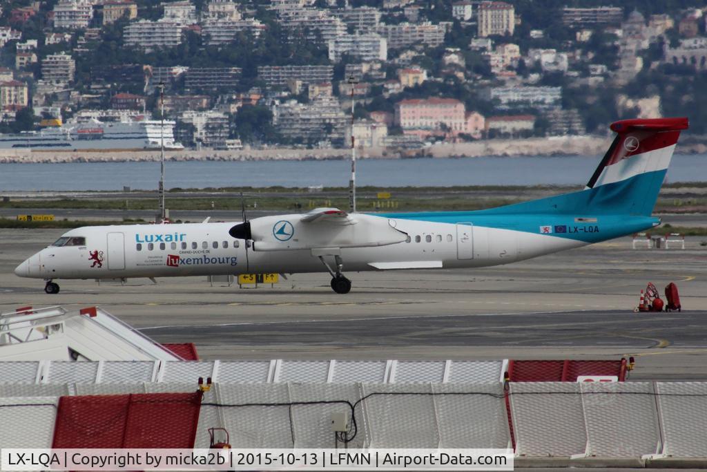 LX-LQA, 2014 De Havilland Canada DHC-8-402 Dash 8 C/N 4468, Taxiing