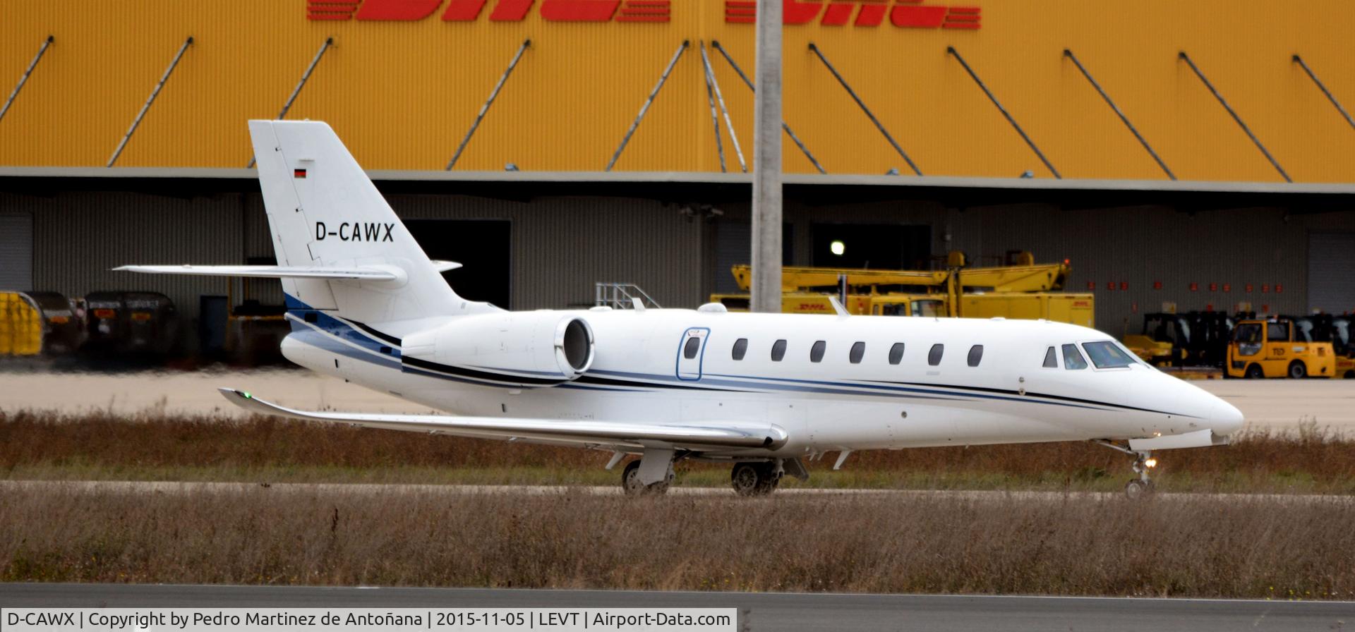 D-CAWX, 2015 Cessna 680 Citation Sovereign + C/N 680-0535, Foronda Vitoria-Gasteiz  - España