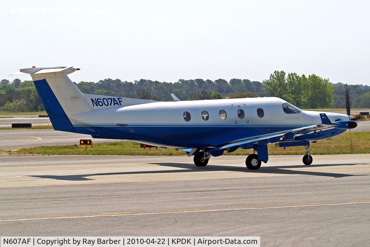 N607AF, 2005 Pilatus PC-12/45 C/N 607, Pilatus PC-12-45 [607] Atlanta-Dekalb Peachtree~N 22/04/2010