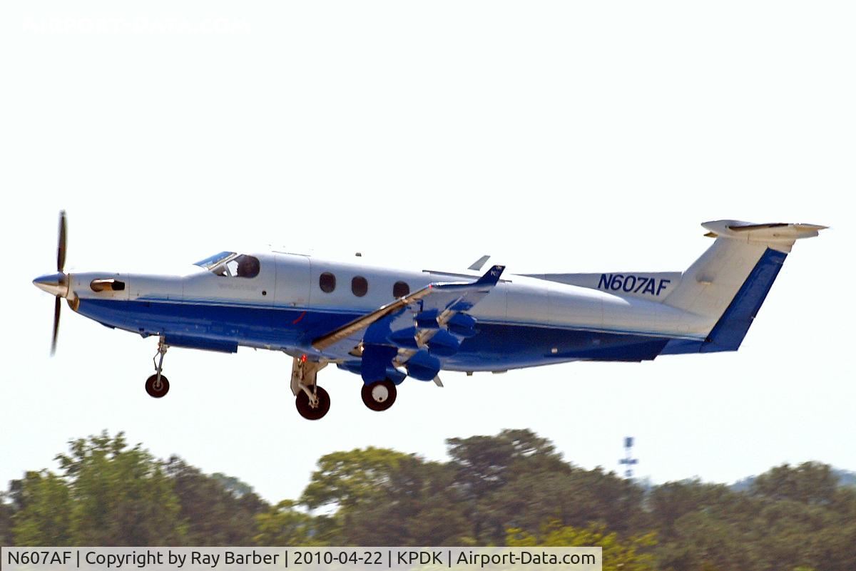 N607AF, 2005 Pilatus PC-12/45 C/N 607, Pilatus PC-12-45 [607] Atlanta-Dekalb Peachtree~N 22/04/2010