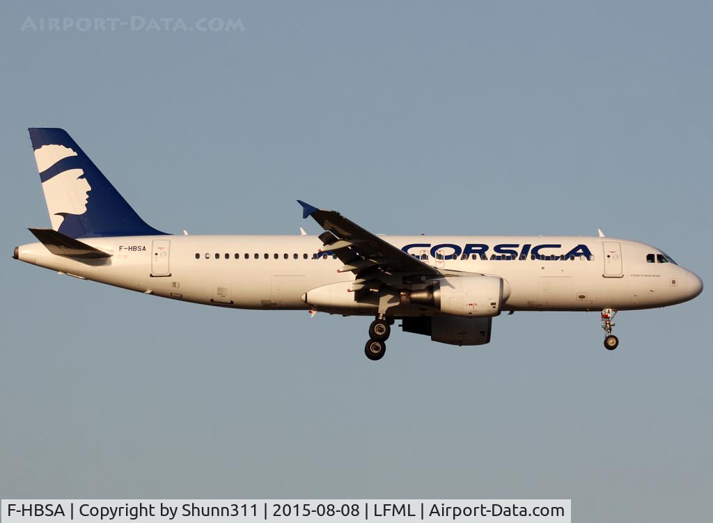 F-HBSA, 2009 Airbus A320-216 C/N 3882, Landing rwy 31R