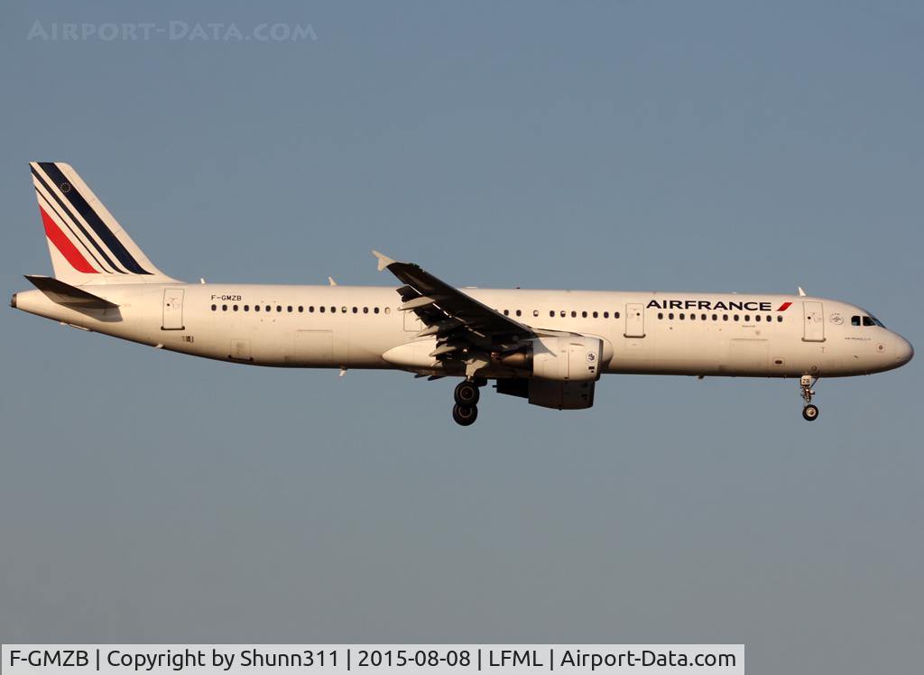F-GMZB, 1994 Airbus A321-111 C/N 509, Landing rwy 31R