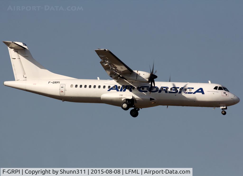 F-GRPI, 2005 ATR 72-212A C/N 722, Landing rwy 31R