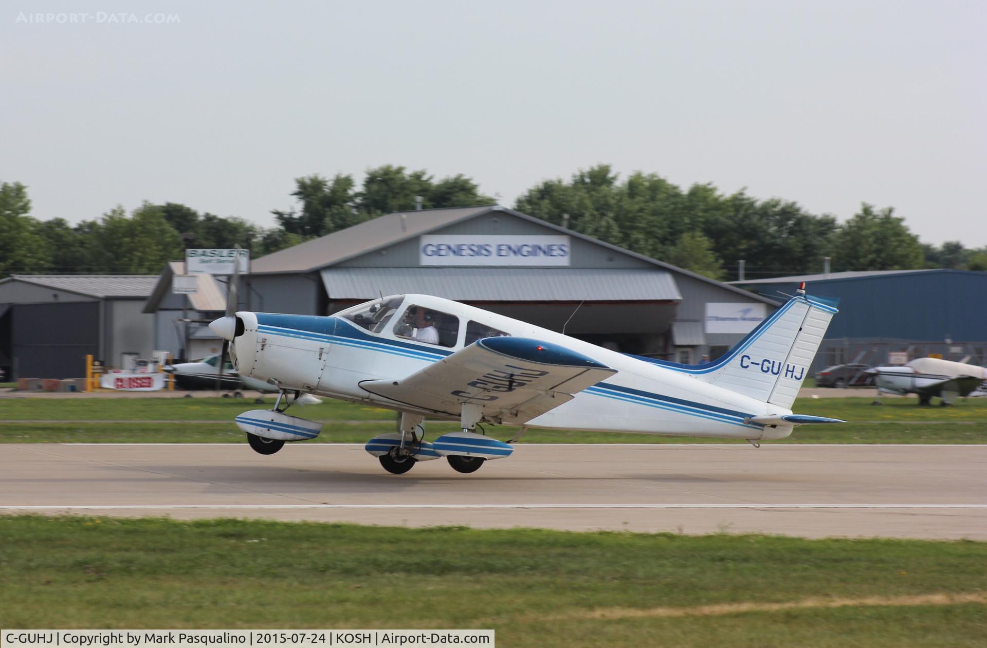 C-GUHJ, 1975 Piper PA-28-140 Cherokee Cruiser C/N 28-7525112, Piper PA-28-140
