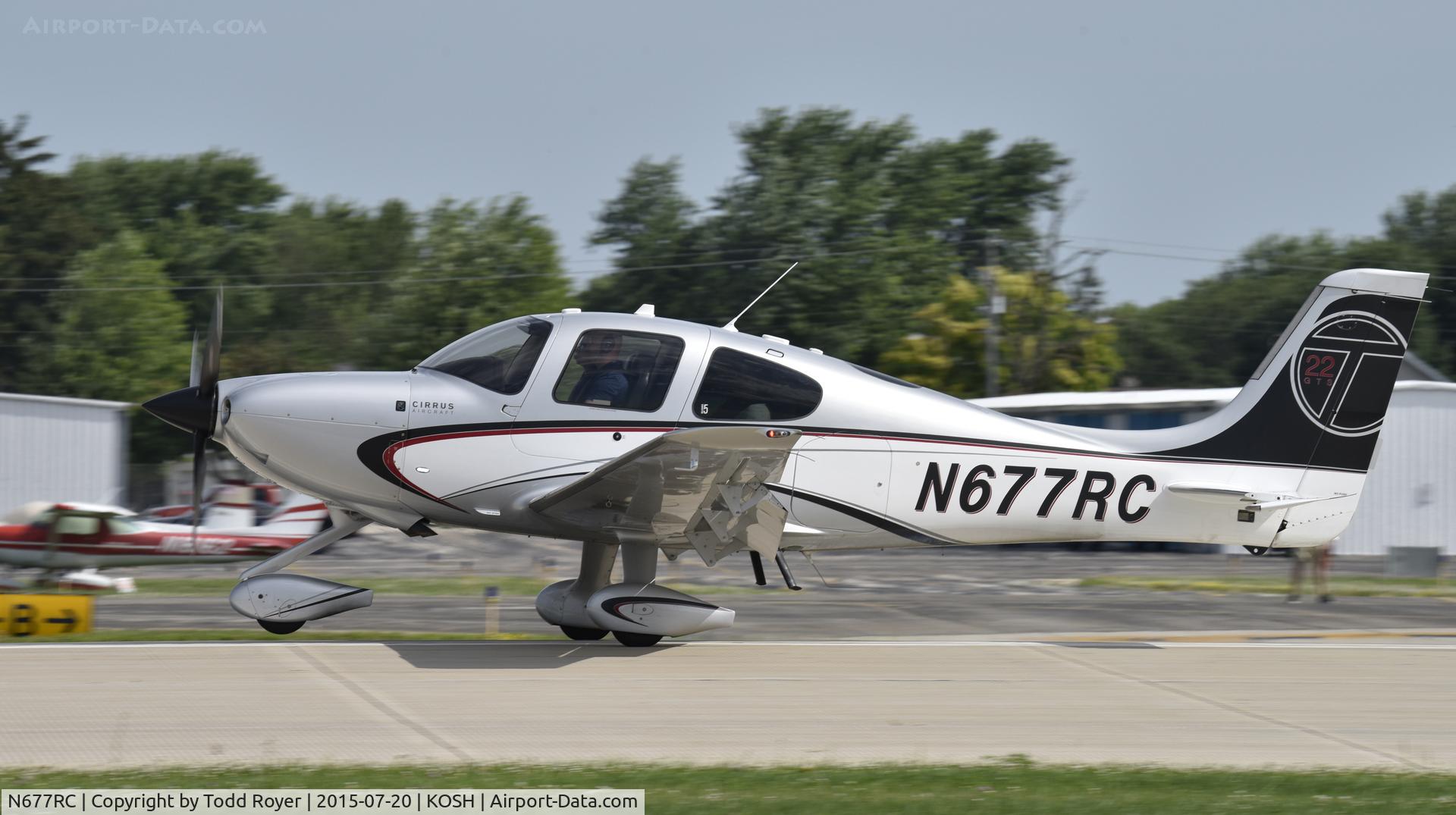 N677RC, 2013 Cirrus SR22T C/N 0631, Airventure 2015