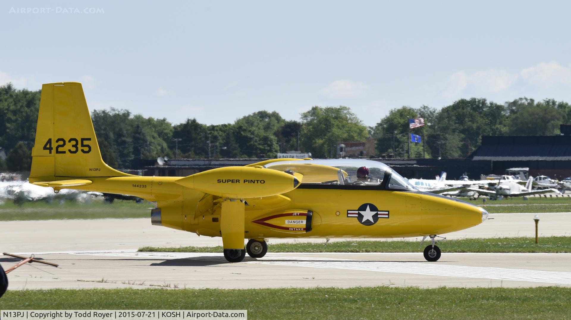 N13PJ, Temco TT-1 Super Pinto C/N TE-13  BuNo.144235, Airventure 2015