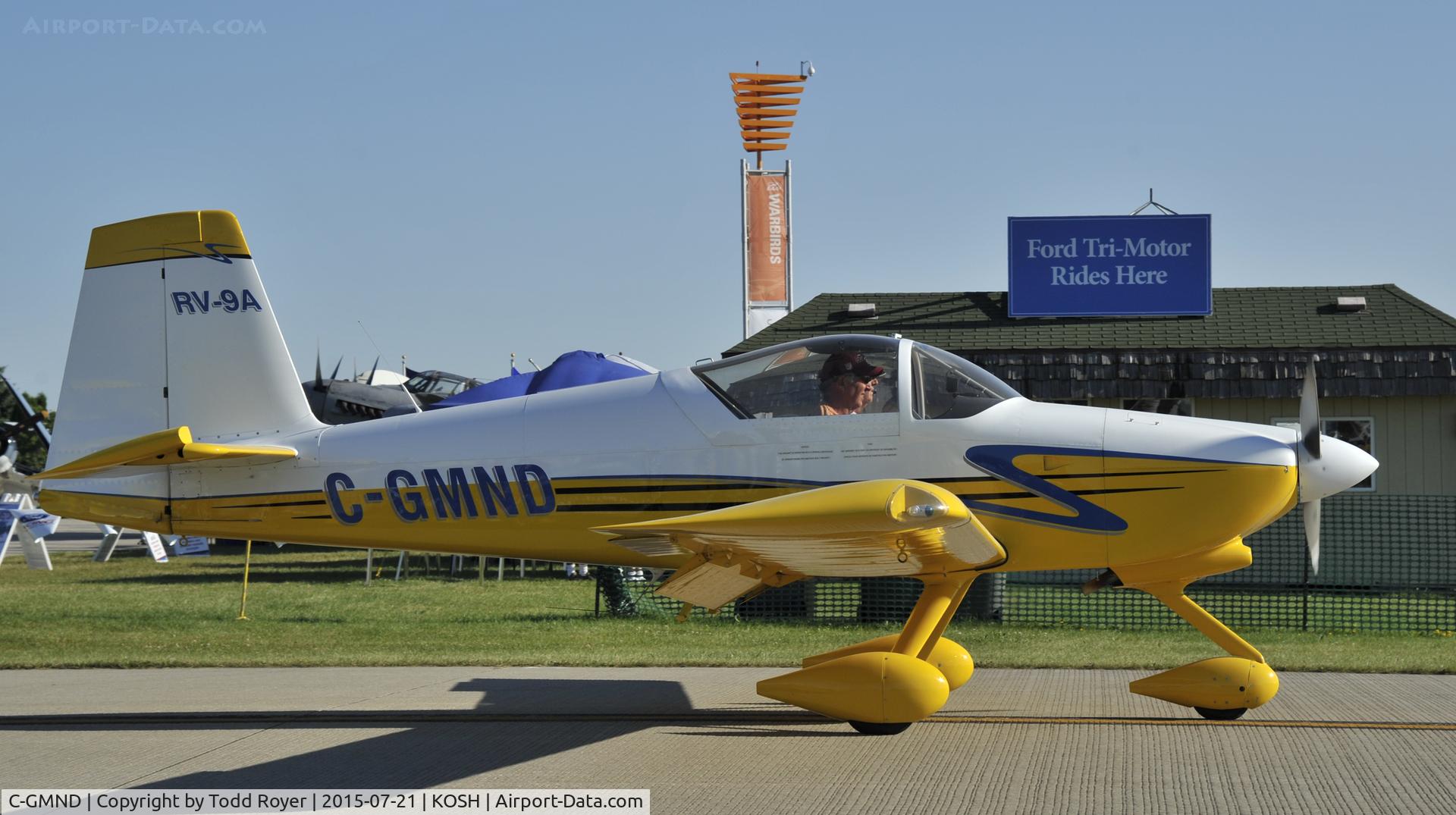 C-GMND, 2012 Vans RV-9A C/N 91207, Airventure 2015
