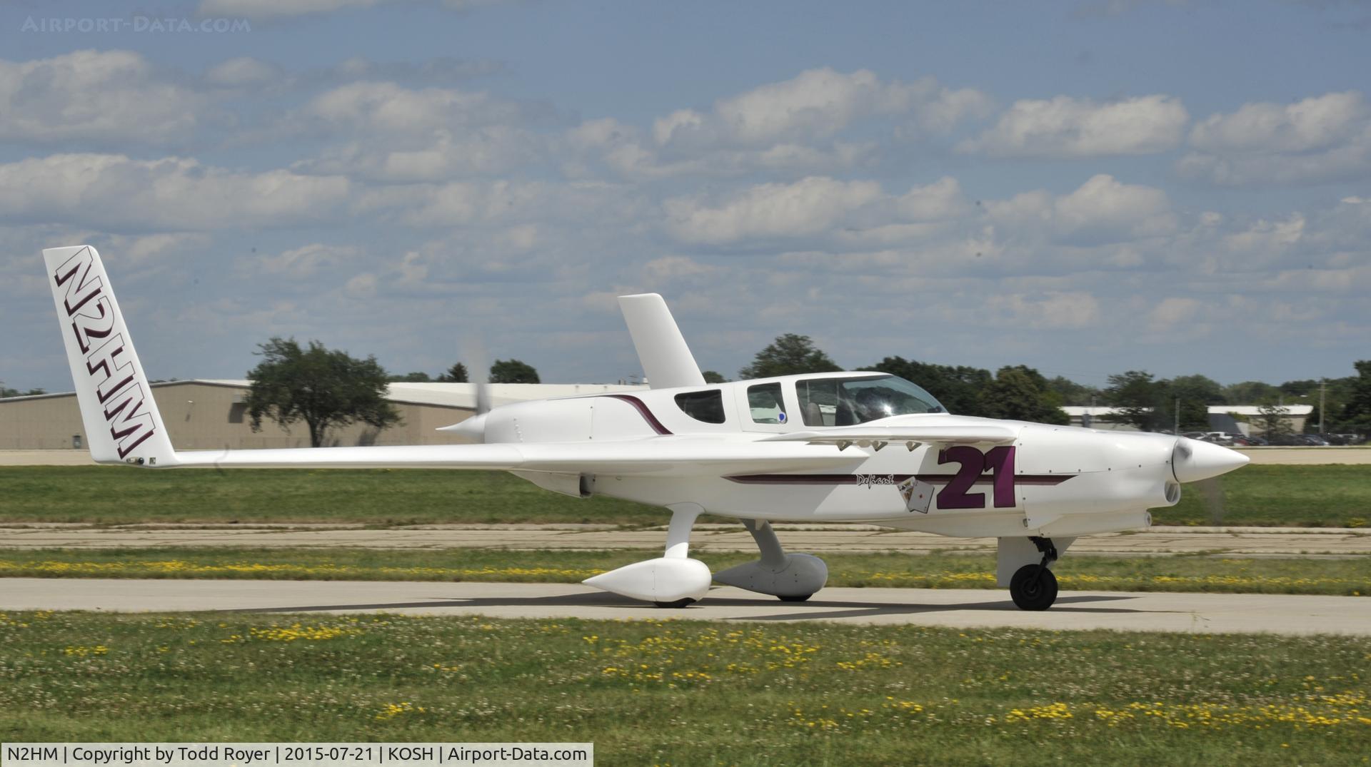 N2HM, 2000 Rutan Defiant C/N 146, Airventure 2015