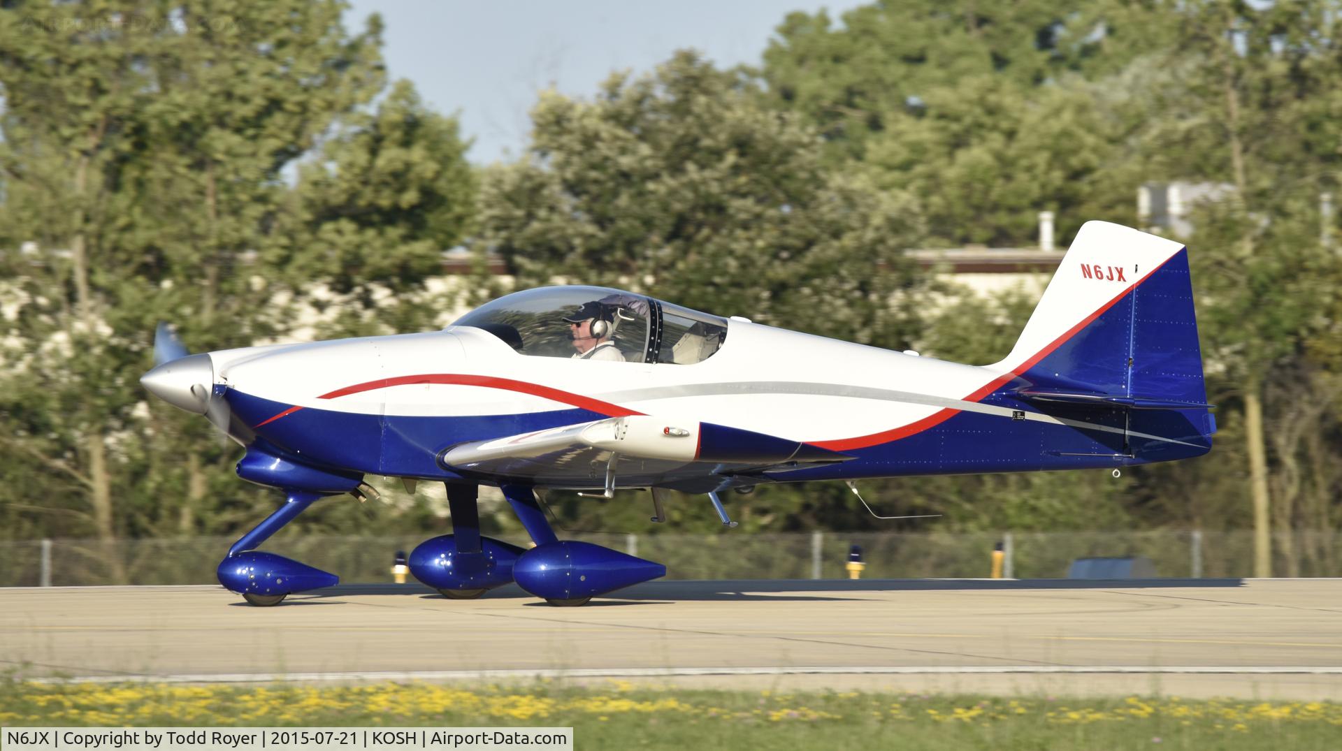 N6JX, 2002 Vans RV-6A C/N 60289, Airventure 2015