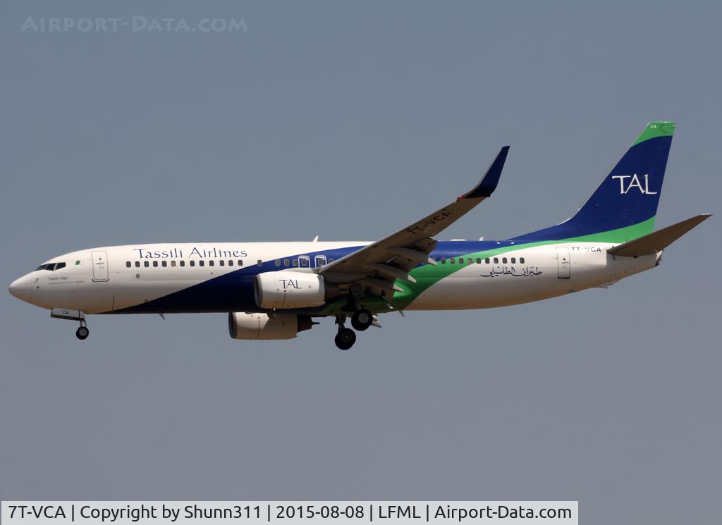 7T-VCA, 2011 Boeing 737-8ZQ C/N 40884, Landing rwy 31R