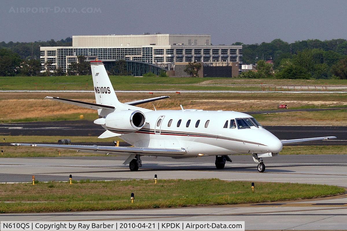 N610QS, 2001 Cessna 560XL Citation Excel C/N 560-5210, Cessna Citation Excel [560-5210] (NetJets) Atlanta-Dekalb Peachtree~N 21/04/2010