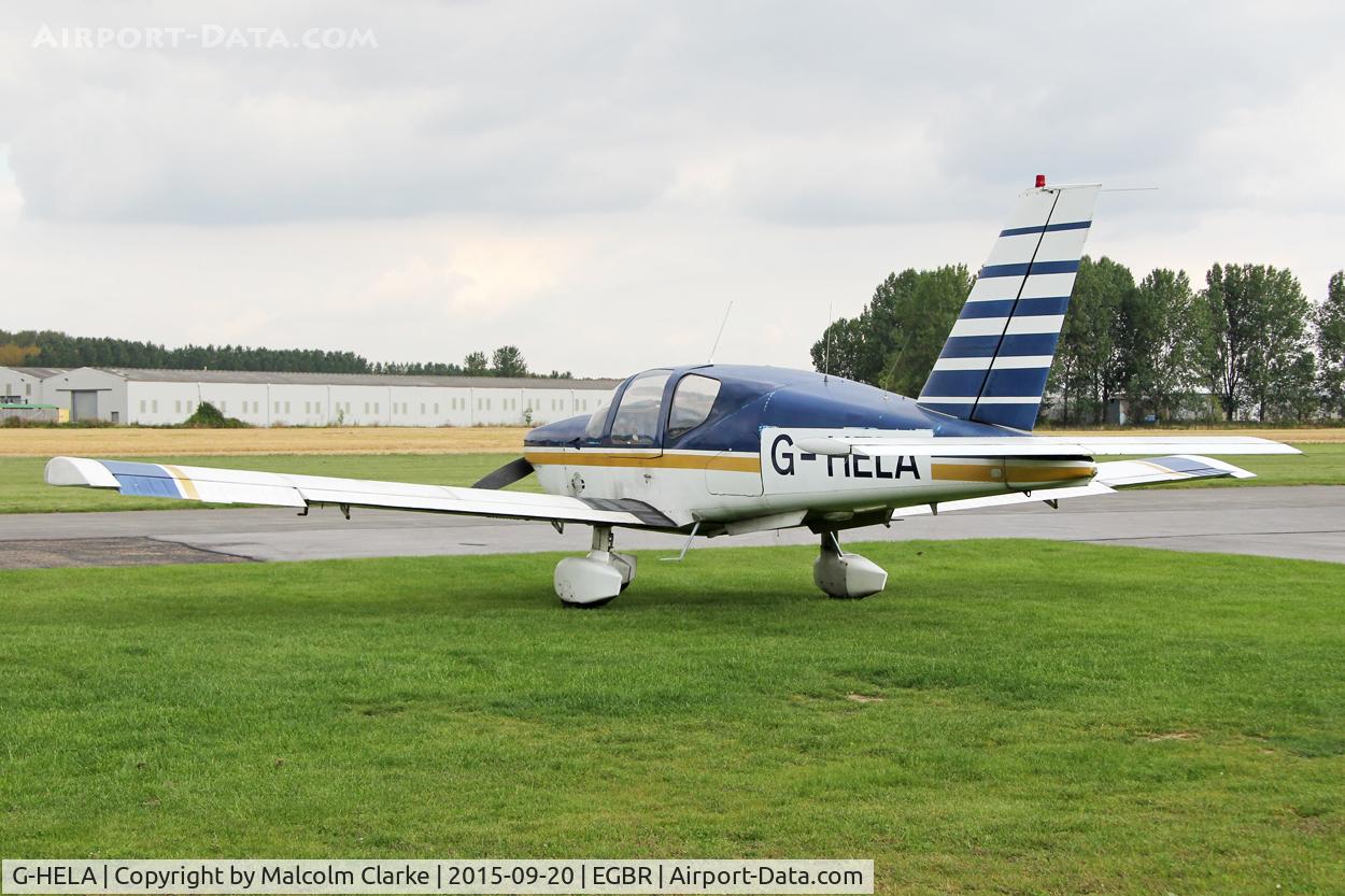 G-HELA, 1980 Socata TB-10 Tobago C/N 135, Socata TB-10 Tobago at The Real Aeroplane Club's Helicopter Fly-In, Breighton Airfield, September 20th 2015.